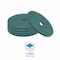 Boardwalk Heavy-Duty Scrubbing Floor Pads, 13" Diameter, Green, PK5 BWK4013GRE - alternate 5